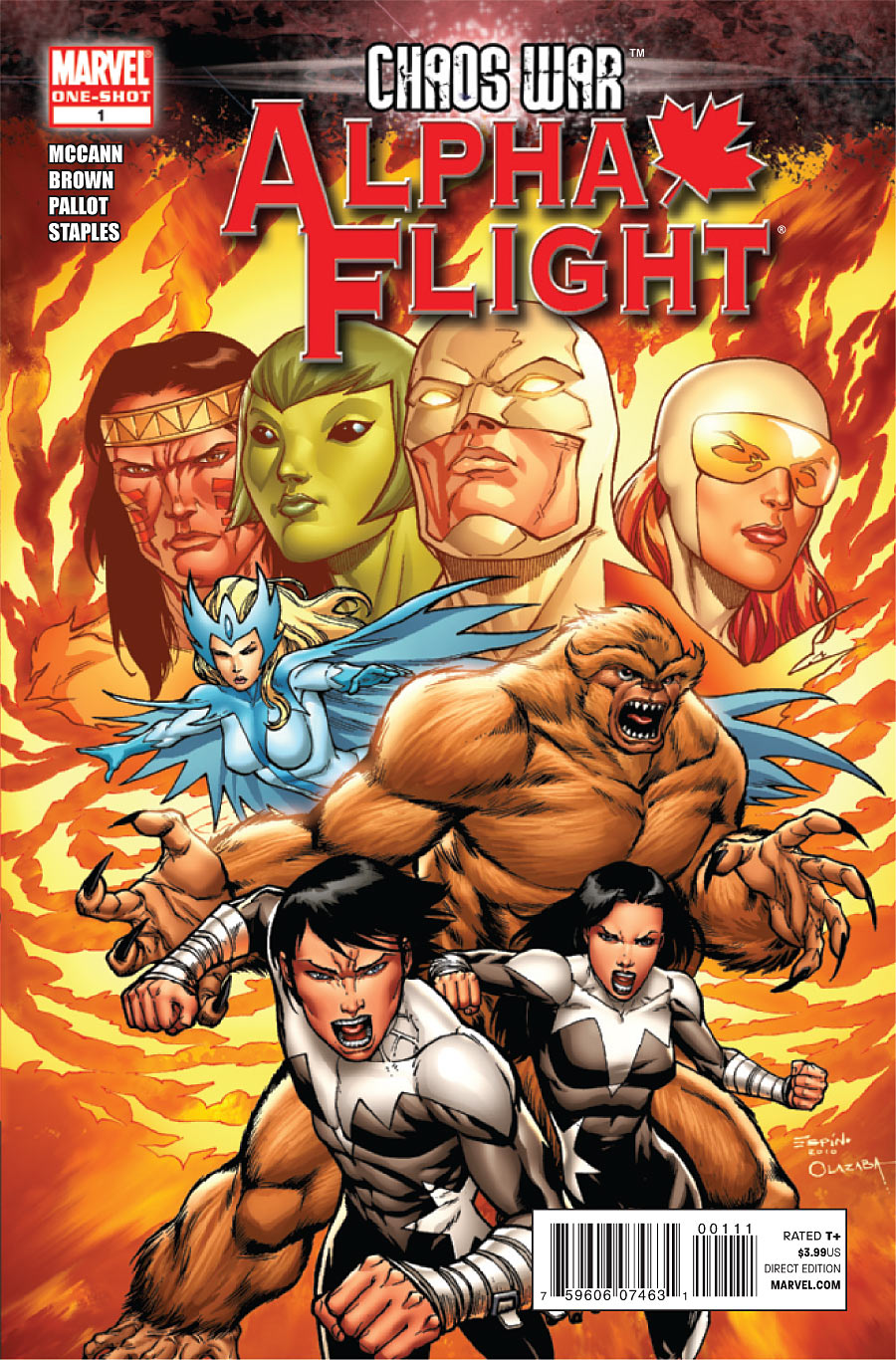 Chaos War:Alpha Flight Cover