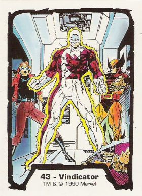 #043 - Vindicator (Front) by Phil in Jim Lee I (1990)