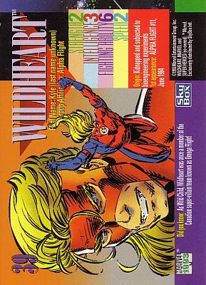 #039 - Wildheart (Rear) by Phil in Marvel Universe IV (1993)