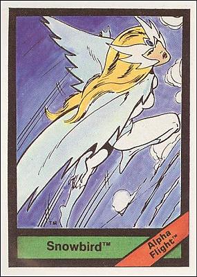 #047 - Snowbird (Front) by Phil in Marvel Universe (1987)