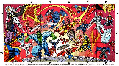 1992 Marvel Master Vision Promo by Phil in Adverts and Promo pieces