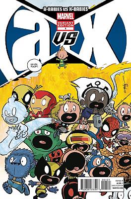 A-Babies vs X-Babies - Eliopoulos Variant by Phil in Avengers Vs X-Men
