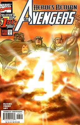 Avengers v3 #1 Sunburst Variant by Phil in Avengers (1998)