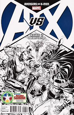 Avengers Vs X-Men #2 - Diamond Comics Retailer Summit Sketch Variant by Phil in Avengers Vs X-Men