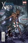 Amazing X-Men #13 (Rocket Raccoon + Groot Variant) by Phil in Amazing X-Men (2014)