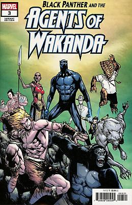 Black Panther and the Agents of Wakanda #3 Variant by Phil in Black Panther (1998)