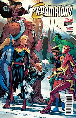 Champions (2016) #21 Second Print by Phil in Champions (2016)