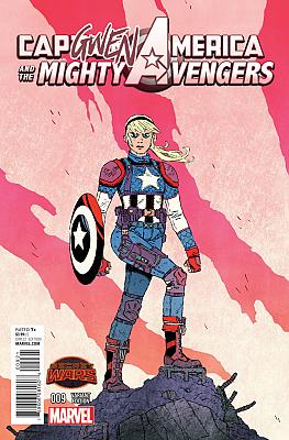 Captain America And The Mighty Avengers #9 Gwen Stacey Variant by Phil in Captain America & The Mighty Avengers