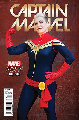 Captain Marvel (2016) #01 Cosplay Variant