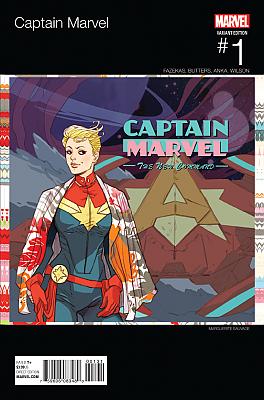 Captain Marvel (2016) #01 Hip-Hop Variant by Phil in Captain Marvel (2016)