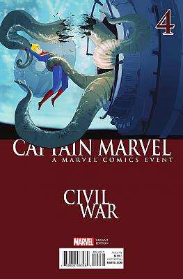 Captain Marvel (2016) #04 Civil War Variant
