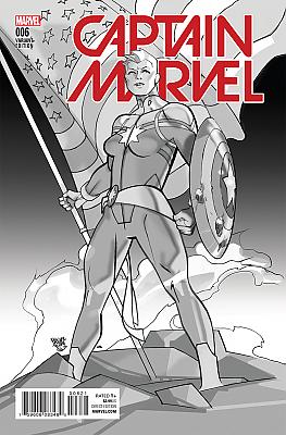 Captain Marvel (2016) #06 Civil War Re-Enactment Variant