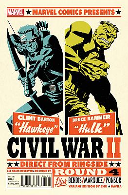Civil War II #4 Cho Variant by Phil in Civil War II