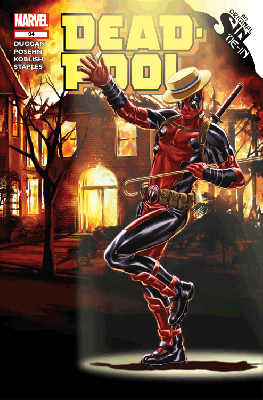 Deadpool #34 (3D Variant) by Phil in Deadpool (2013)