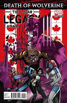 Death Of Wolverine: The Logan Legacy #1 Canada Variant by Phil in Wolverine - Misc