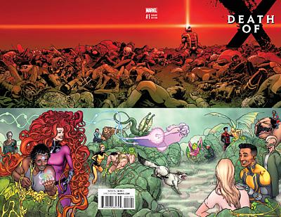 Death Of X #1 Wraparound Variant by Phil in X-Men - Misc