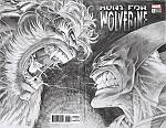 Hunt For Wolverine #1 Black & White Kubert Remastered Variant