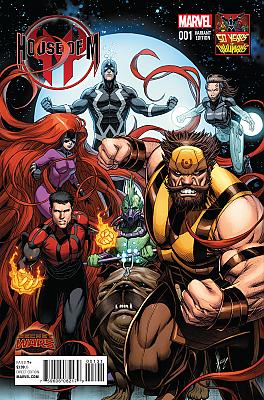 House Of M (2015) #1 Inhumans 50th Anniversary Variant by Phil in Secret Wars Titles