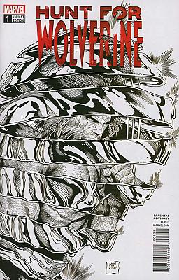 Hunt For Wolverine #1 Black & White Variant by Phil in Wolverine - Misc