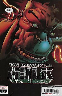 Immortal Hulk #10 Second Printing