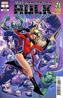 Immortal Hulk #03 Carol Danvers Anniversary Variant
