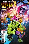 Invincible Iron Man #597 Hulk Variant