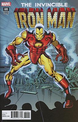 Invincible Iron Man #600 Remastered Variant by Phil in Iron Man (1968)