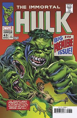 Immortal Hulk #43 Homage Variant