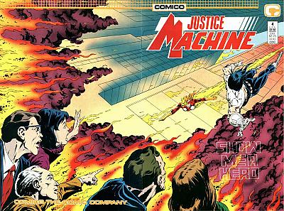 Justice Machine #4 by Phil in Non-Marvel Publications