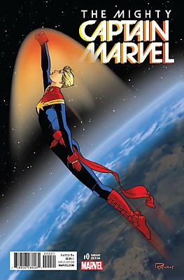 The Mighty Captain Marvel (2017) #0 Rosanas Variant