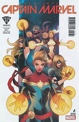 The Mighty Captain Marvel (2017) #01 (Fried Pie Exclusive Variant)