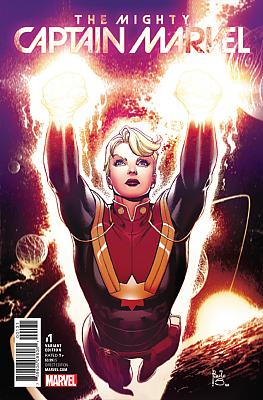 The Mighty Captain Marvel (2017) #01 (Siqueira Variant) by Phil in The Mighty Captain Marvel