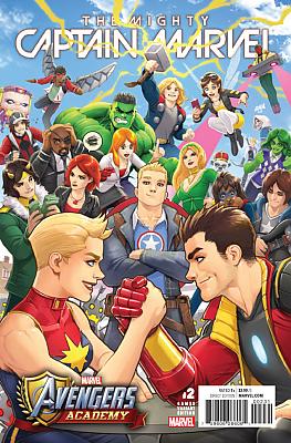 The Mighty Captain Marvel (2017) #02 Avengers Academy Video Game Variant