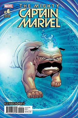 The Mighty Captain Marvel (2017) #04 Resurrxion Variant