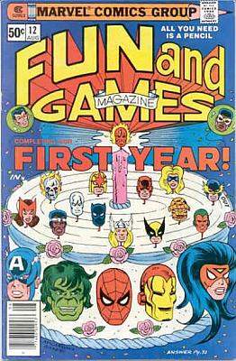 Marvel Fun & Games Magazine #12 by Phil in Marvel - Misc
