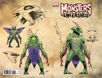 Monsters Unleashed (2016) #2 (Land Design Variant) by Phil in Marvel - Misc