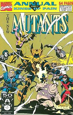 The New Mutants Annual #7 by Phil in New Mutants (1983)