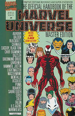 Official Handbook Of The Marvel Universe Master Edition #29