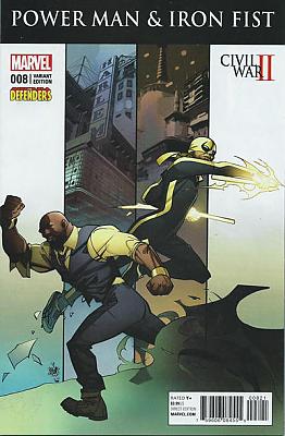 Power Man & Iron Fist (2016) #8 Defenders Variant by Phil in Power Man & Iron Fist (2016)