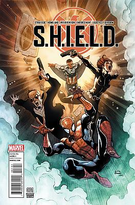 S.H.I.E.L.D. #1 Stegman Variant by Phil in S.H.I.E.L.D.