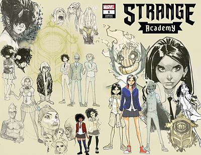 Strange Academy #01 Design Variant by Phil in Strange Academy