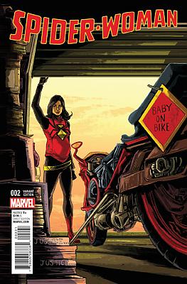 Spider-Woman (2016) #02 - Doyle Variant by Phil in Spider-Woman (2016)