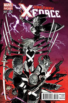 Uncanny X-Force #01 Garney Variant by Phil in Uncanny X-Force (2013)