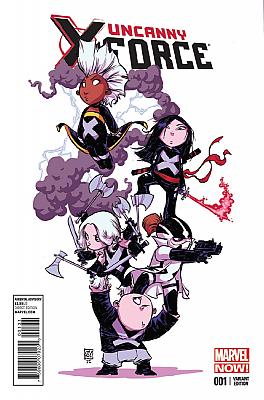 Uncanny X-Force #01 Young Baby Variant by Phil in Uncanny X-Force (2013)