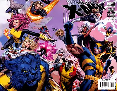 Uncanny X-Men #500 Land Cover by Phil in Uncanny X-Men