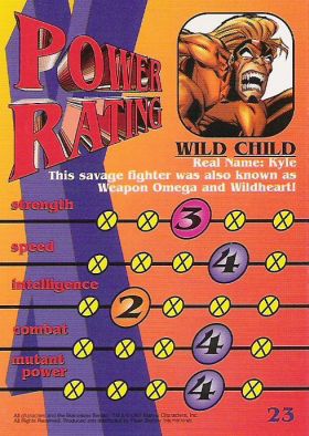 #023 - Wild Child (Rear) by Phil in X-Men '97