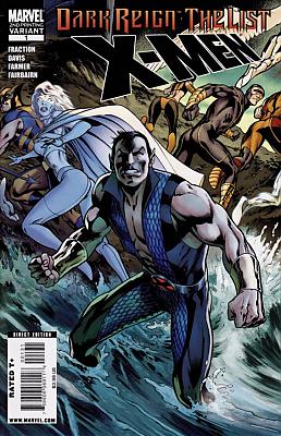 Dark Reign: The List - X-Men #1 - Second Printing