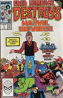 Fred Hembeck Destroys the Marvel Universe #1 by rplass in Fred Hembeck Titles