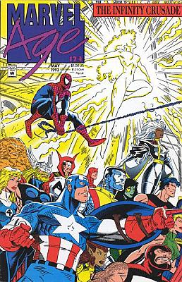 Marvel Age #124 by rplass in Marvel Age