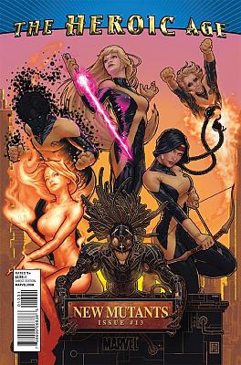 New Mutants #13 - Heroic Age Variant by rplass in New Mutants (2009)